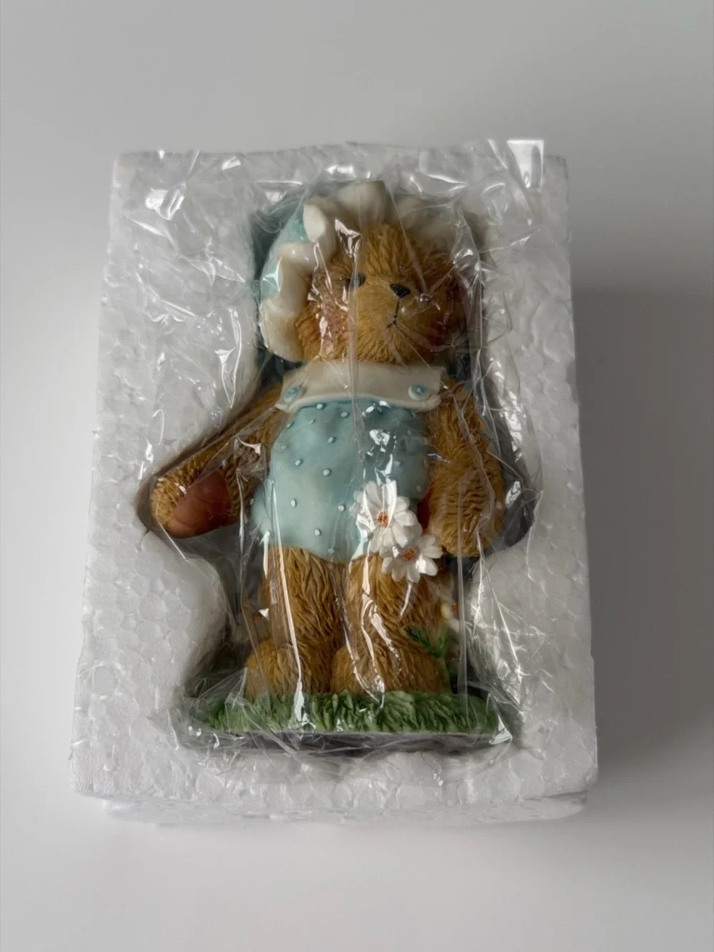 🧸 Cherished Teddies Enesco Bear Figurine - “Thanks For Picking My Daisy”